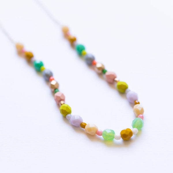 Tiny Pastel Seed Bead Mix, Dainty Beads for Necklace, Matte Beads