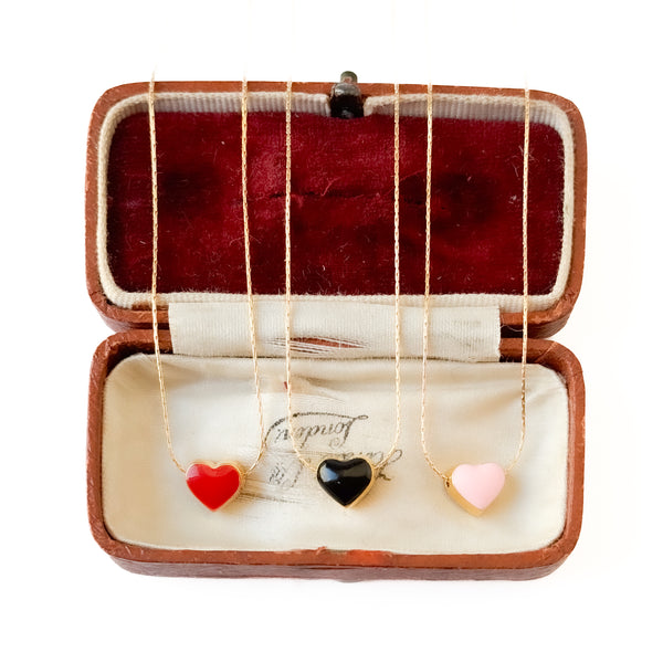 Heart Necklace Gold Filled Necklace, Valentine's Day Gift