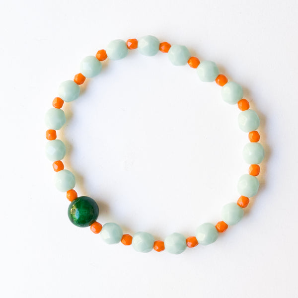 Beaded Stretch Bracelet – Handmade Stacking & Layering Bracelet