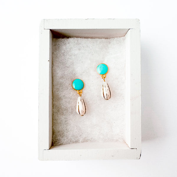 Turquoise Stud Earrings
