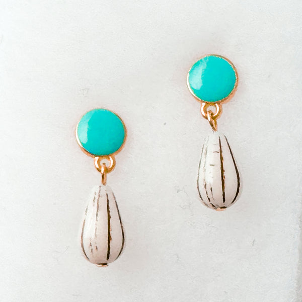Turquoise Stud Earrings
