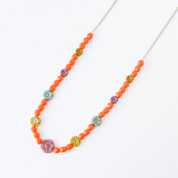 Flower Chain Necklace