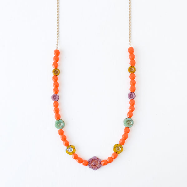 Flower Chain Necklace