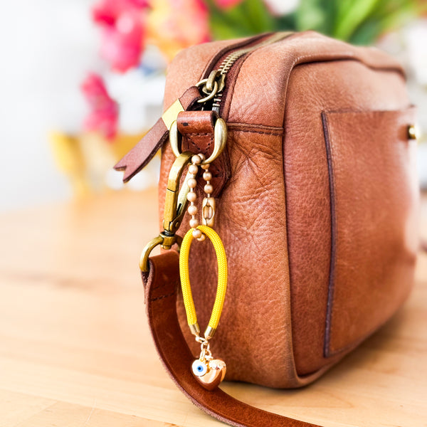 Heart Bag Charm Accessory For Handbags and Backpacks