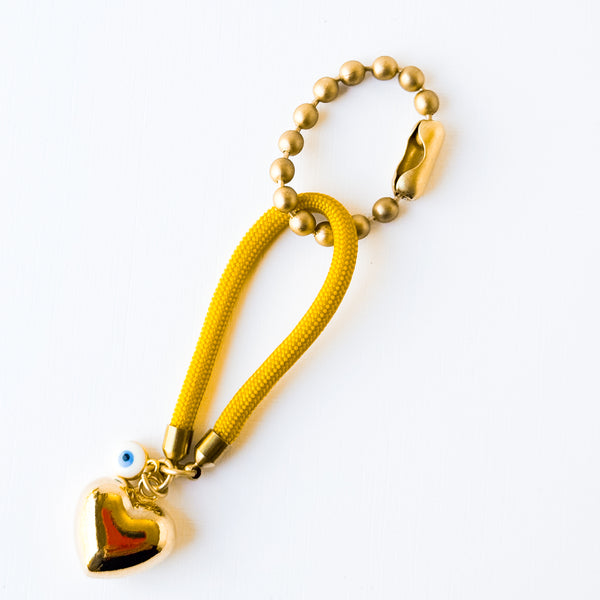 Heart Bag Charm Accessory For Handbags and Backpacks