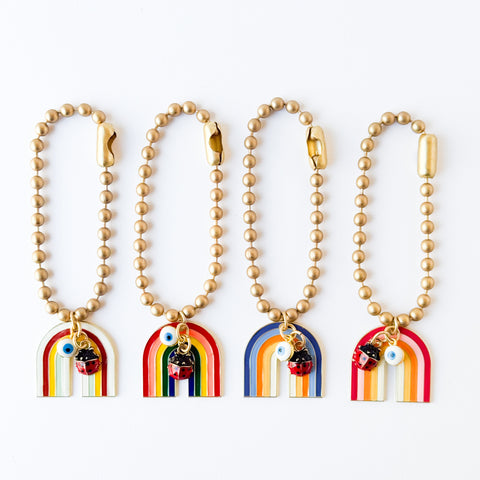 Rainbow Bag Charm