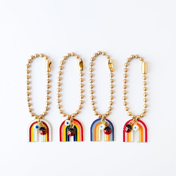 Rainbow Bag Charm
