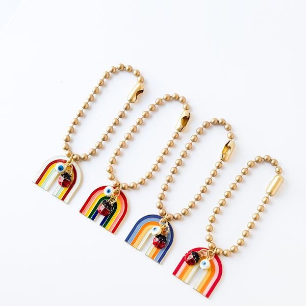 Rainbow Bag Charm