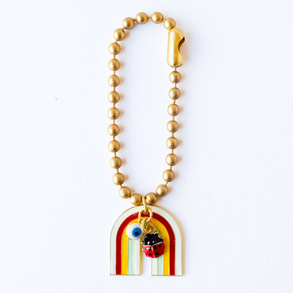 Rainbow Bag Charm