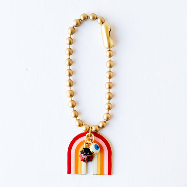 Rainbow Bag Charm