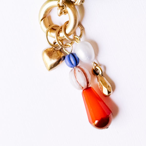 Interchangeable Gold Charm Cluster