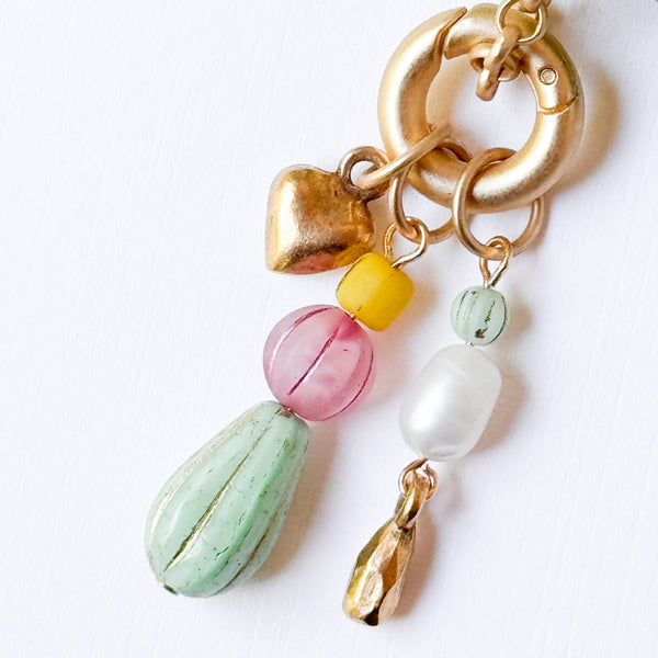 Interchangeable Gold Charm Cluster