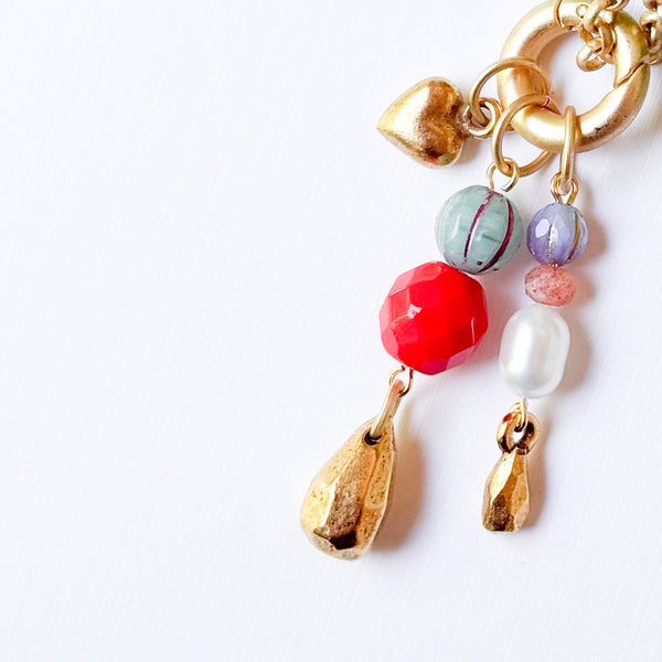 Interchangeable Gold Charm Cluster