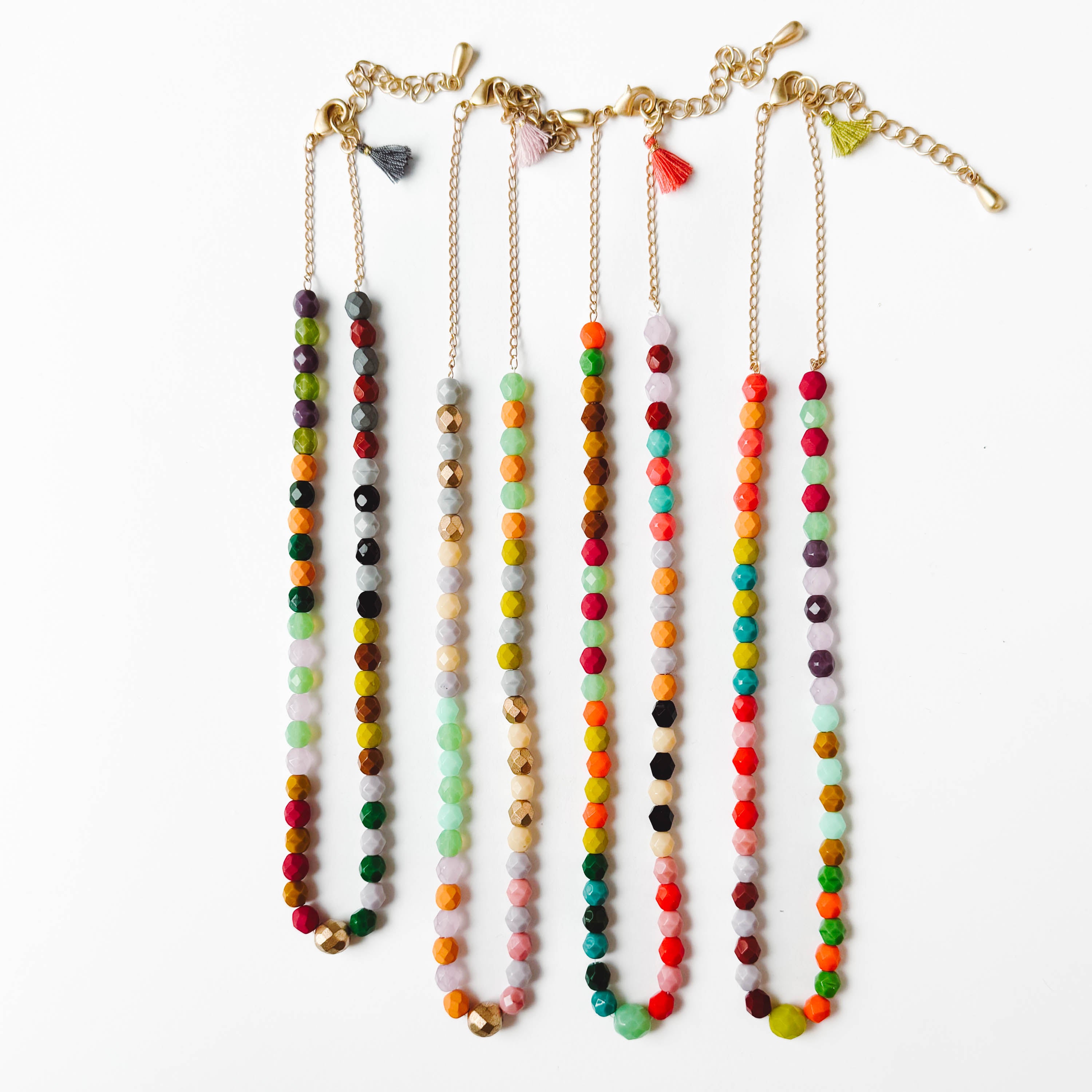 Colorful beaded necklaces - traditional Ukrainian etnic style jewelry in  vibrant colours, hutsul herdan or gerdan. Handmade necklaces at souvenir  stall or street market. Selective focus Stock Photo | Adobe Stock