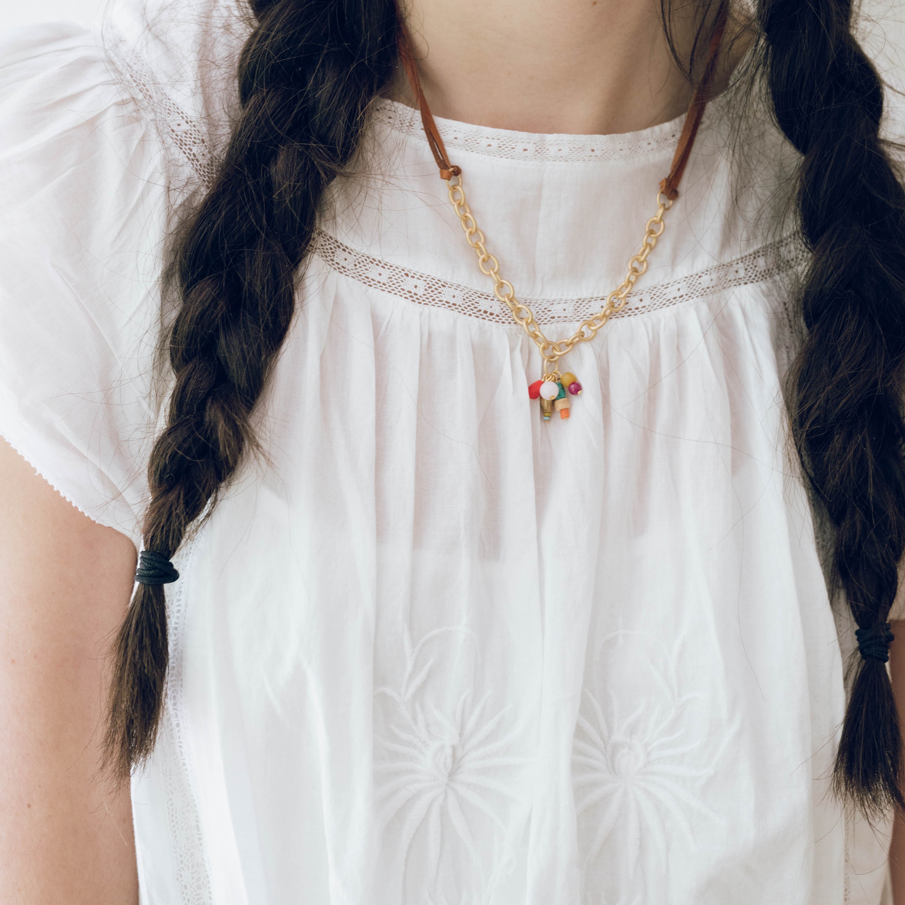 Handmade Chunky, Sterling Silver Bird Charm Necklace. – Sarah Madsen
