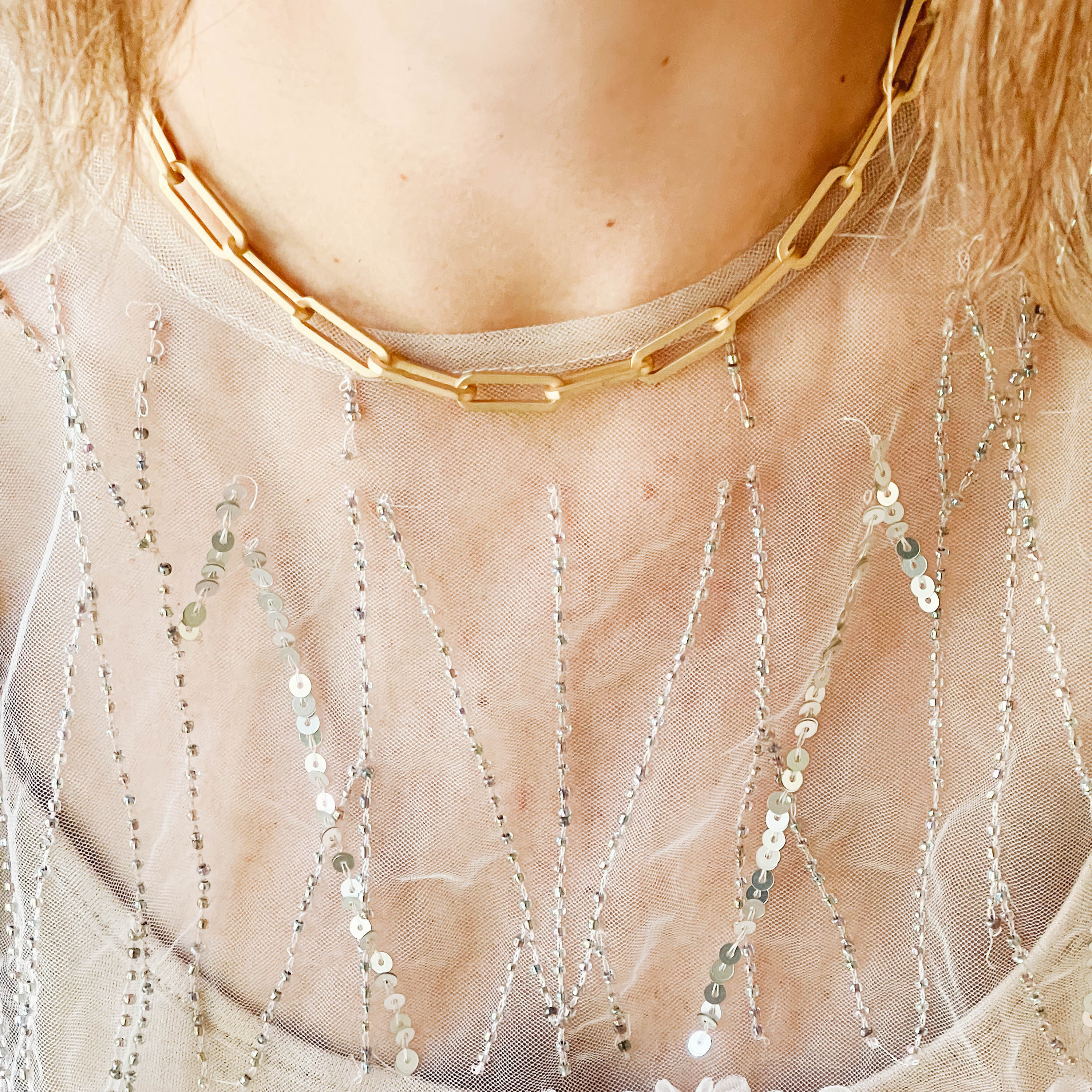 Alex Chunky Paperclip Necklace – Nest Style & Design
