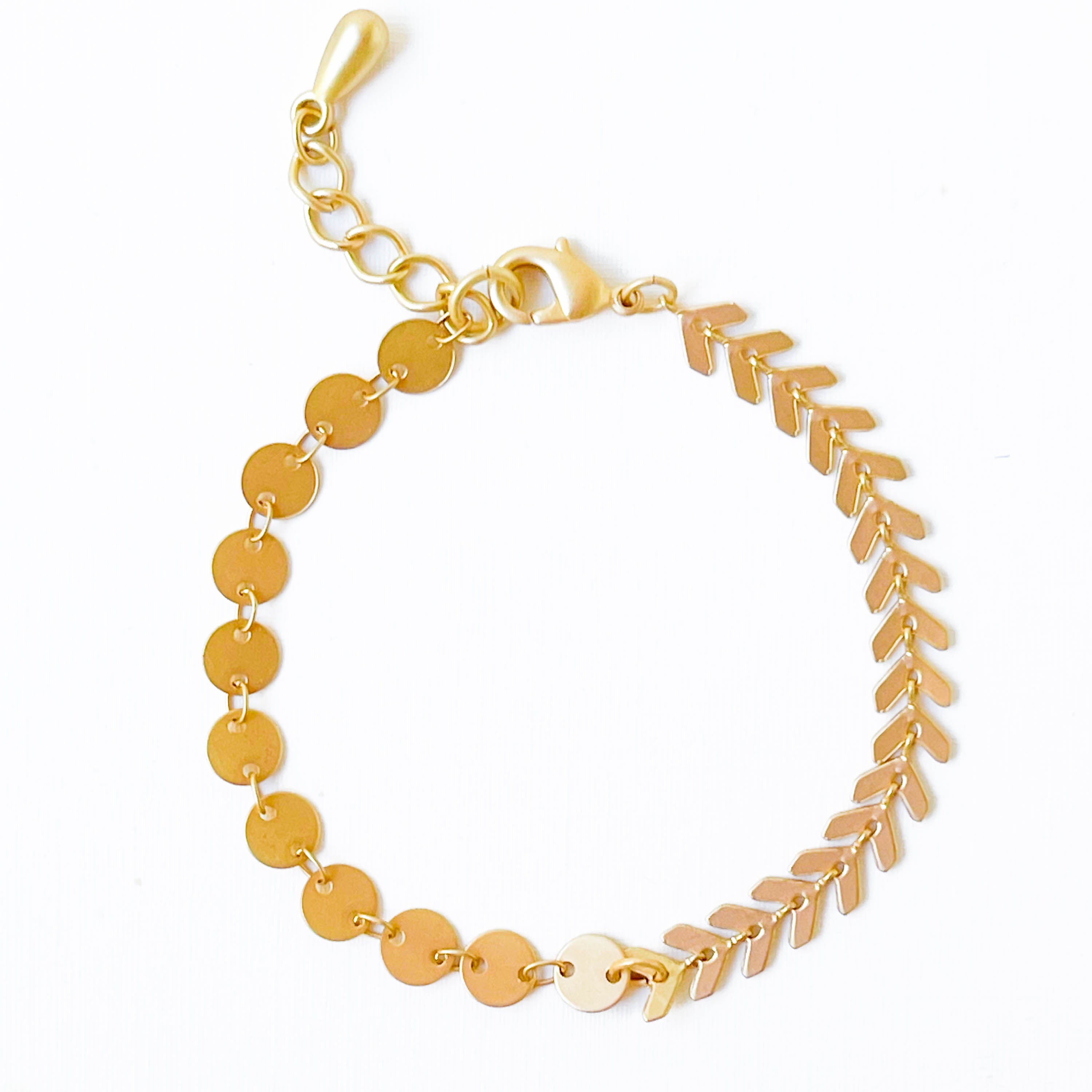 Vintage 24K 980 Solid Gold Link Chain Bracelet 6 1/2'' - Etsy Sweden