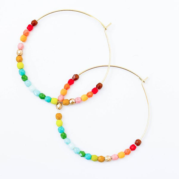 Big Ombre Hoops