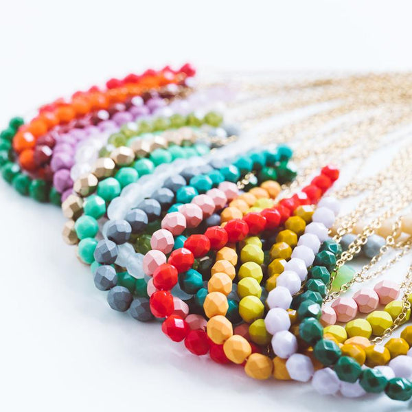 Colorful Bead Necklace 