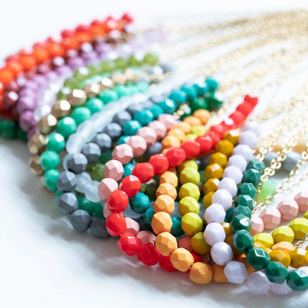 Colorful Bead Necklace 