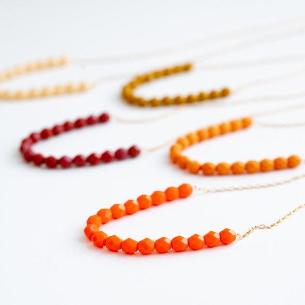 Colorful Bead Necklace 