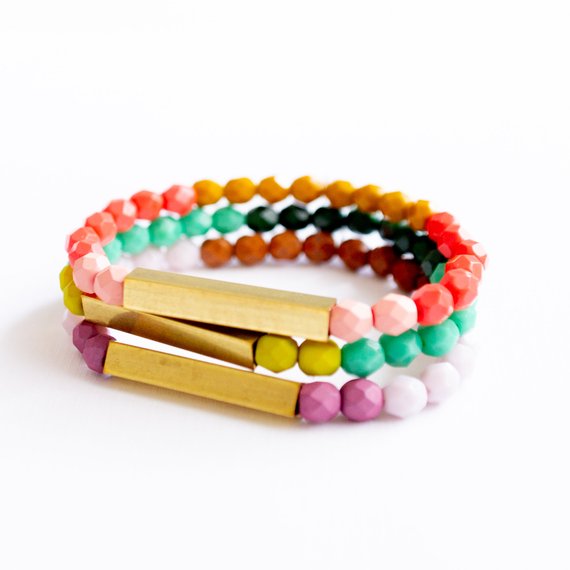Colorations® Boho 36 Bracelet Bead Sets - 3 Styles