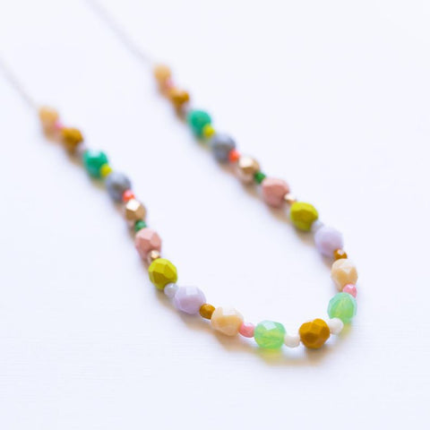 Pastel Bead Necklace