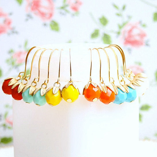 Colorful Dangle Earrings