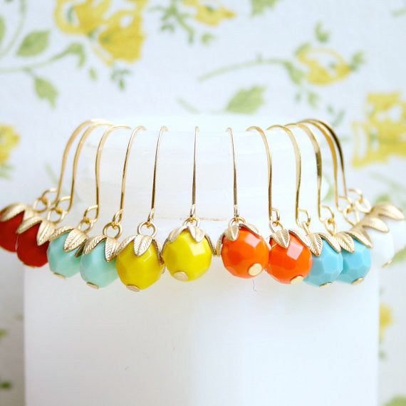 Colorful Dangle Earrings