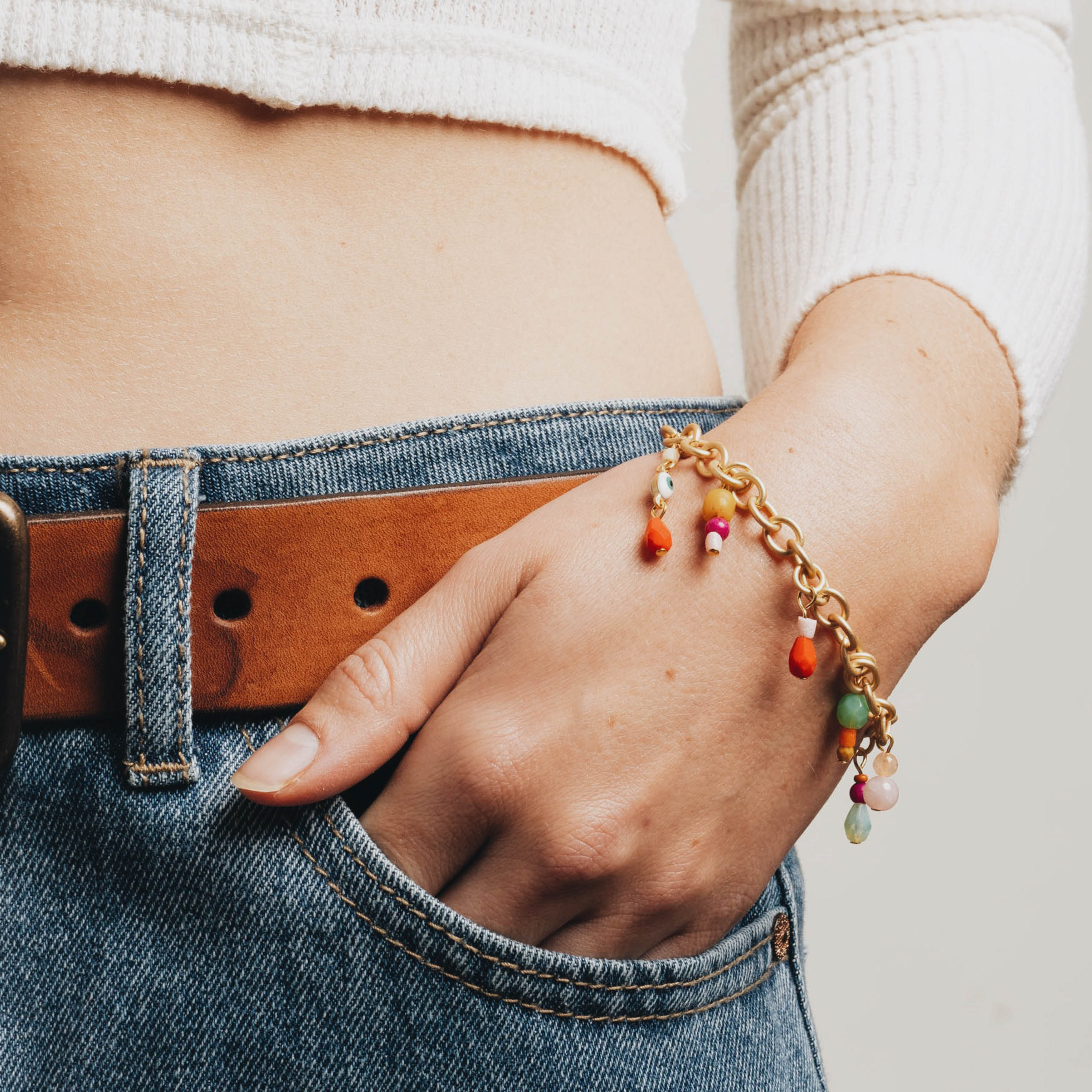 Chunky Chain Bracelet | Womens Chain Bracelets | Bibi Bijoux