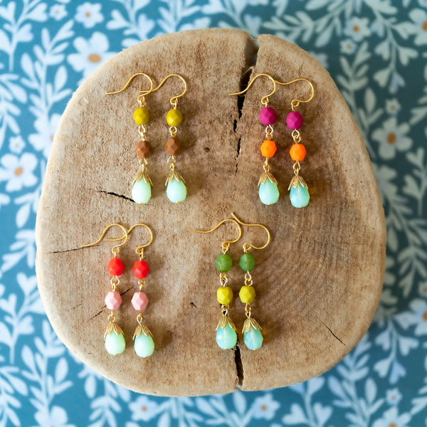 Small Bead Earrings - Nest Pretty Things